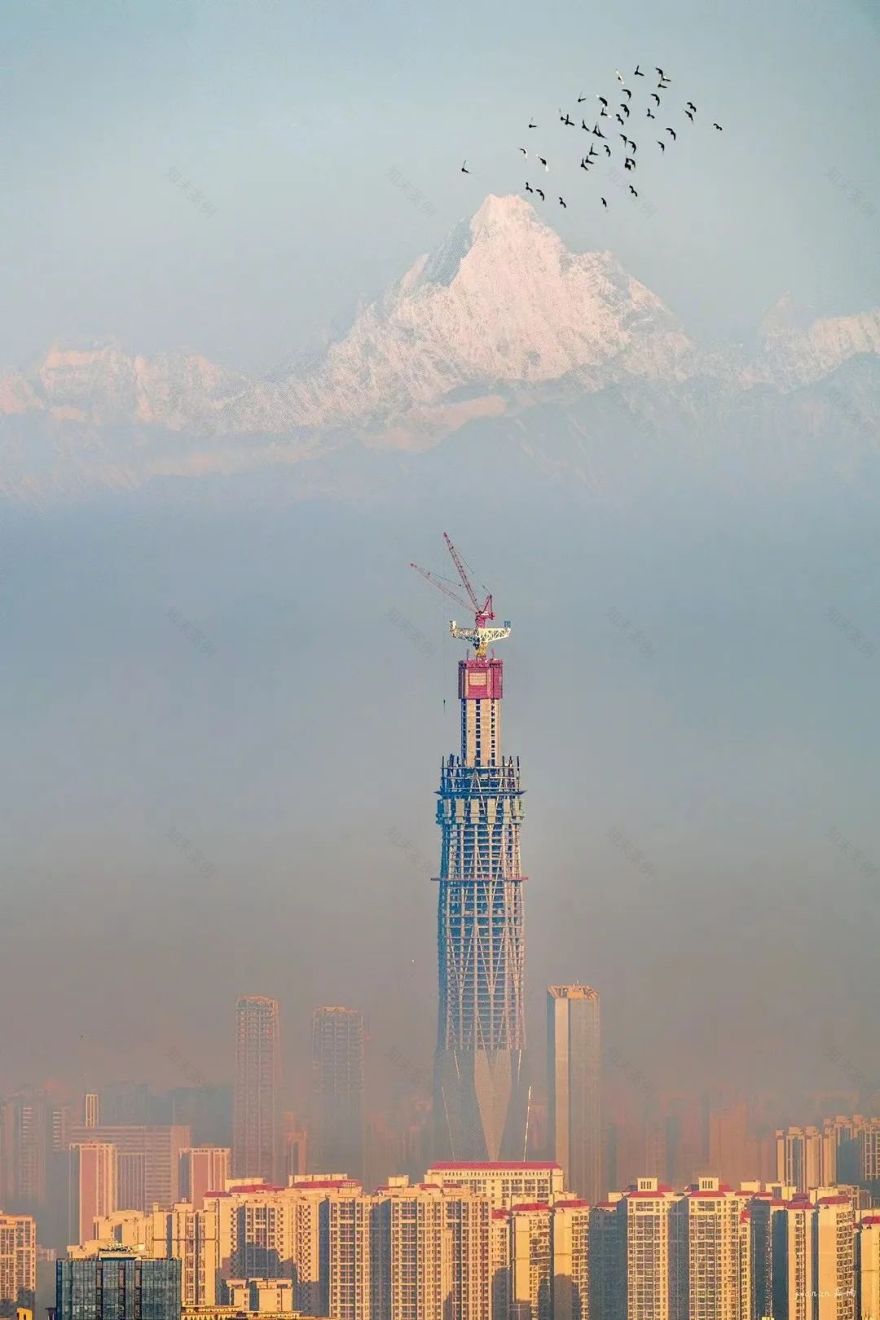 绿地蜀峰 468丨中国成都丨美国 AS+GG 建筑事务所,华东院-3