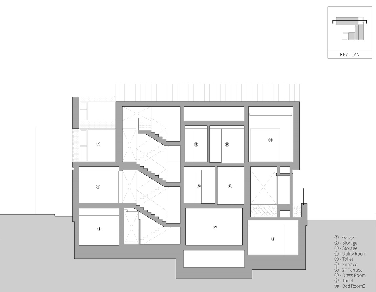 韩国上墙和下墙住宅丨科德建筑事务所-44