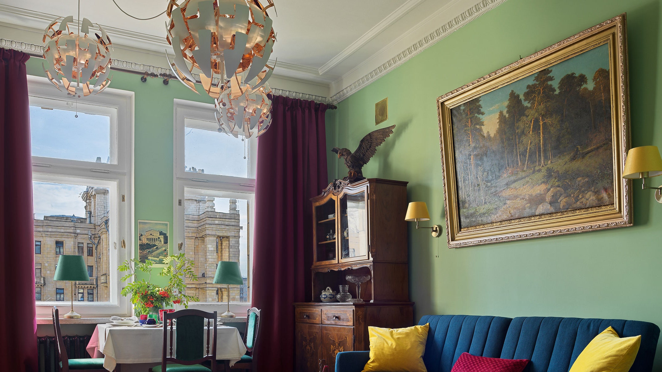 “乌克兰”酒店住宅楼公寓丨设计师阿莲娜·斯科沃罗尼科娃-2