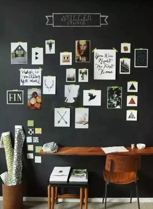 打造孩子的创意空间 | 黑板墙设计方案-75