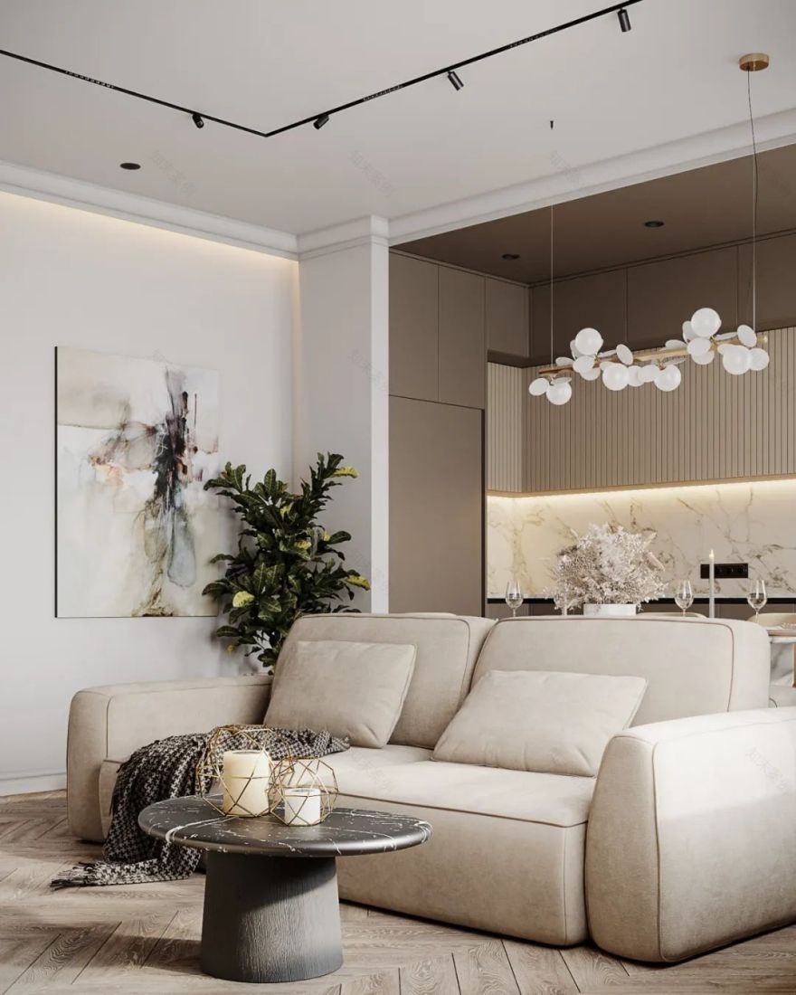 现代简约轻奢住宅丨BODES Studio-63