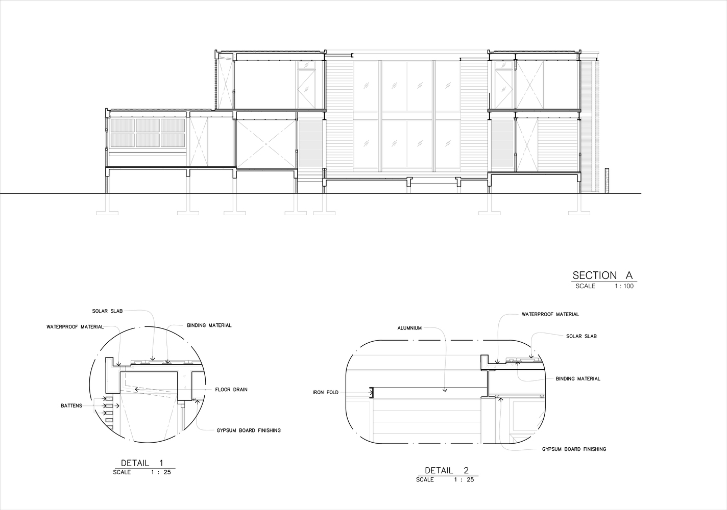 泰国田园风光中的现代钢结构之家-66