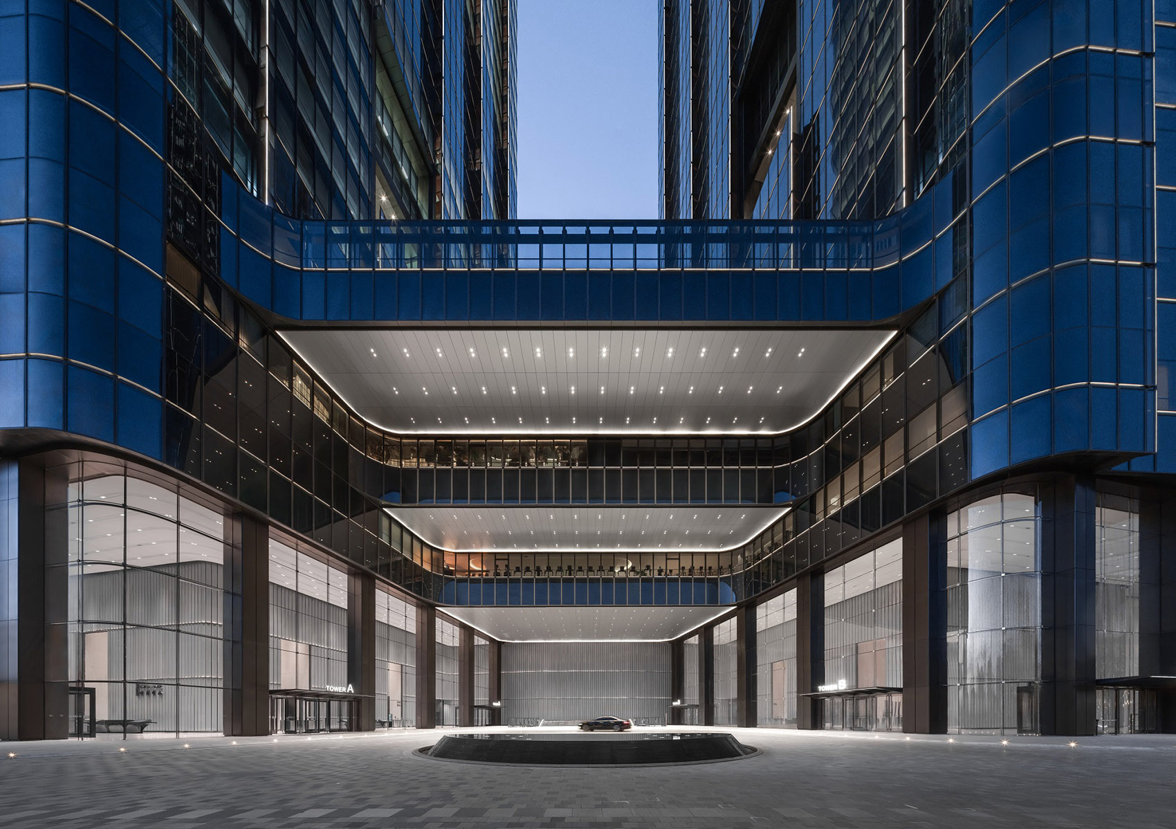 上海真如中海中心综合体丨中国上海丨SOM-41