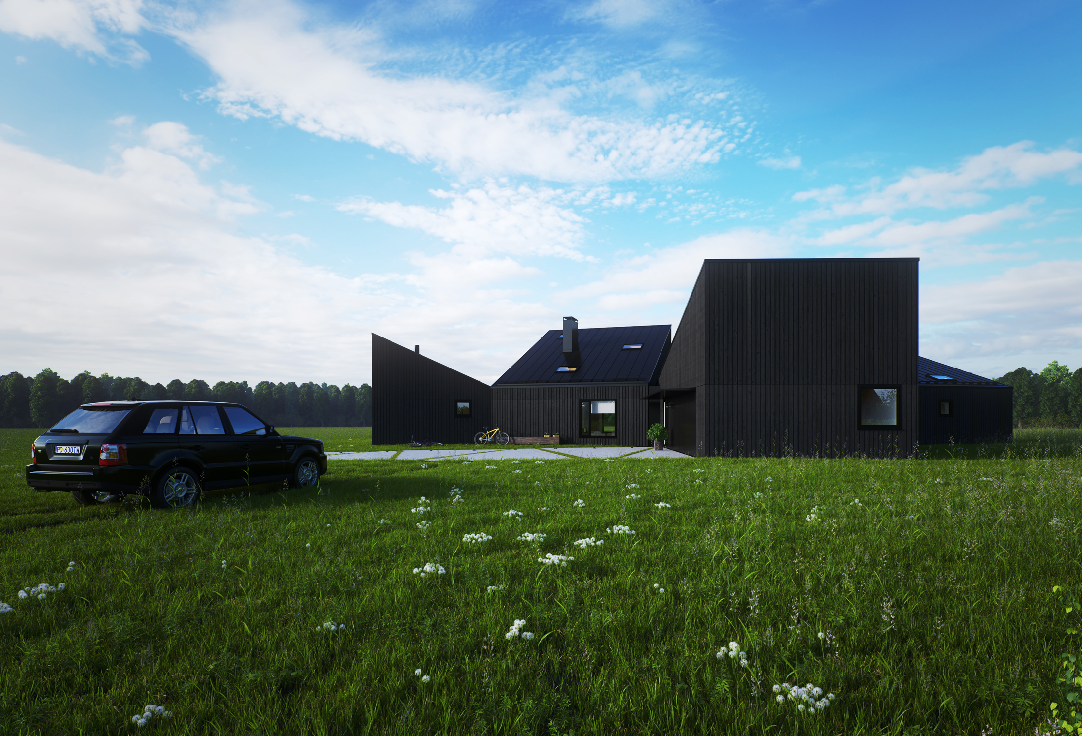 house in the open field-2