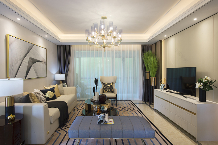 济南绿地国金中心样板间合集 香榭蒂国际软装-32