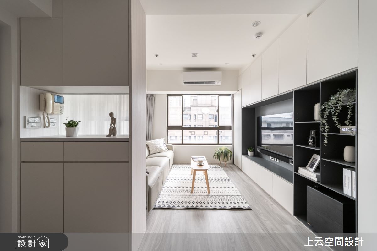 上云·恬悅心居·簡約風·20坪設計案例丨上云空間設計-11