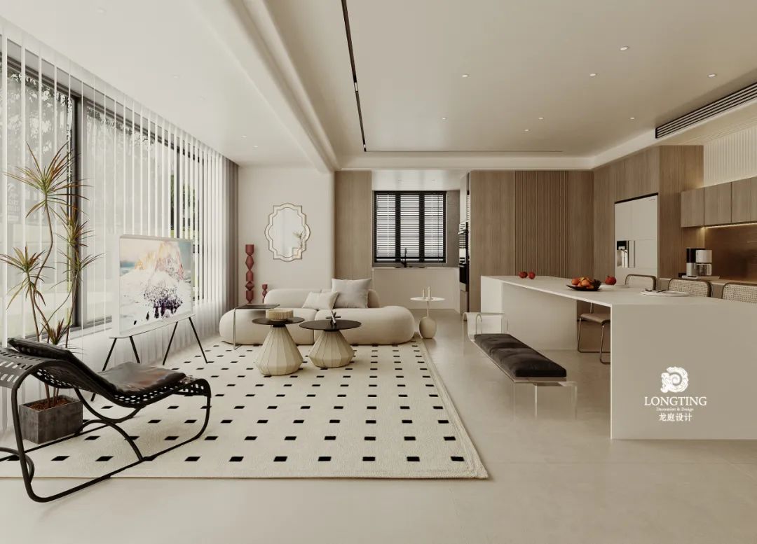 百合白打造温馨奶油原木空间-6