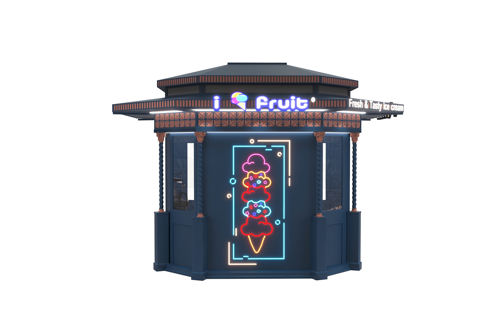 i fruit Kiosk 设计丨埃及-10