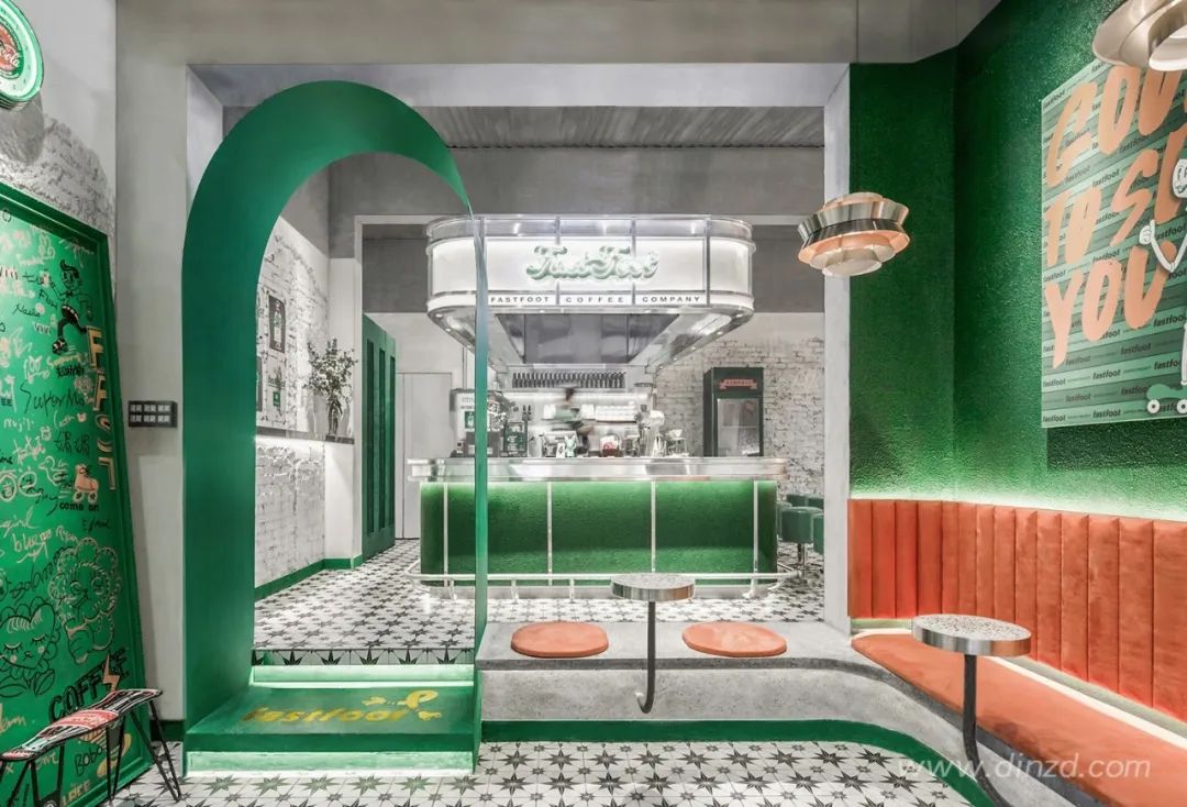 广州东山口“急急脚”咖啡店，复古与现代的完美融合-27