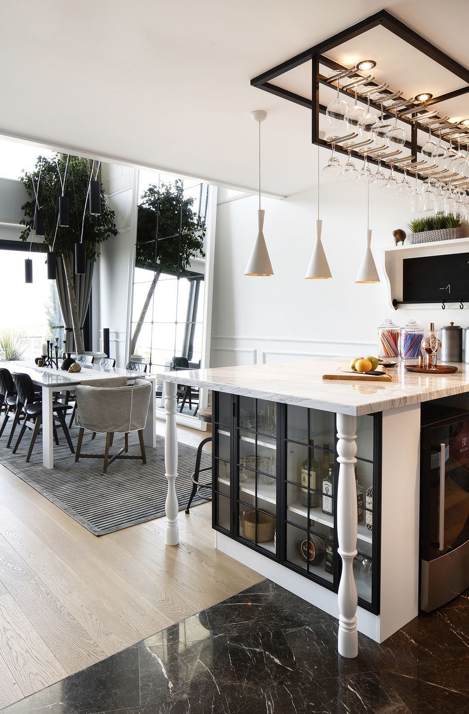 融合北欧与日式风格的土耳其顶层公寓设计-34