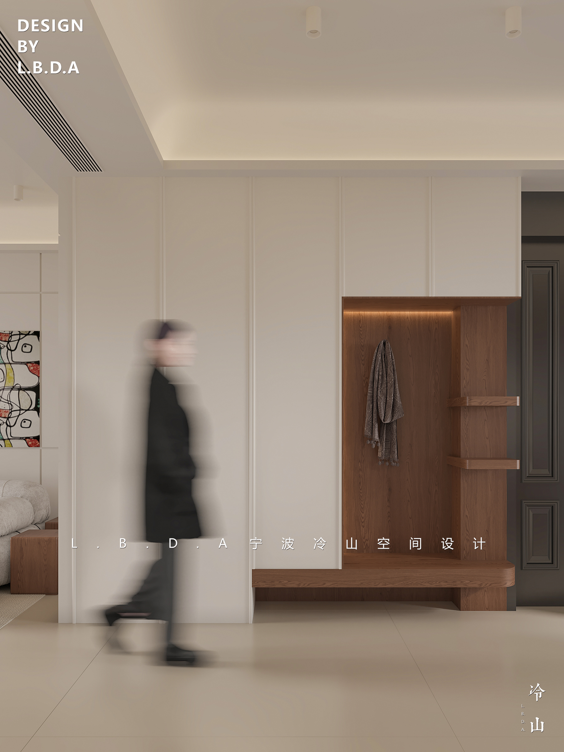 宝旭官邸，113㎡现代简约室内设计-3