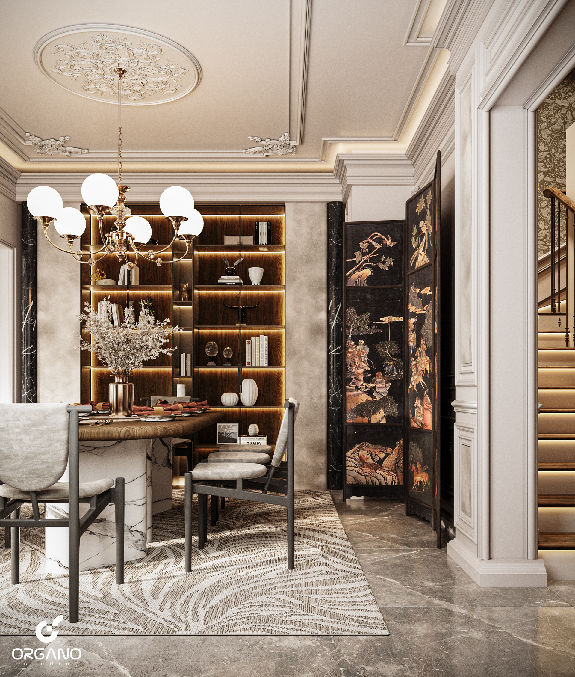 Villa Hall Design.别墅-14