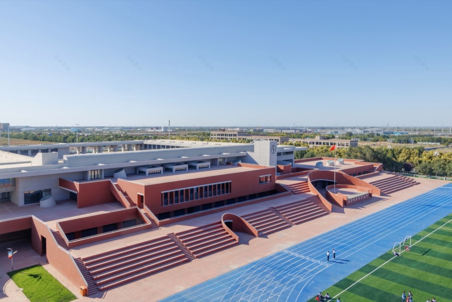 胡杨河市天北实验中学丨中国新疆丨江苏中锐华东建筑设计研究院荣朝晖工作室+趣锐(上海)-100