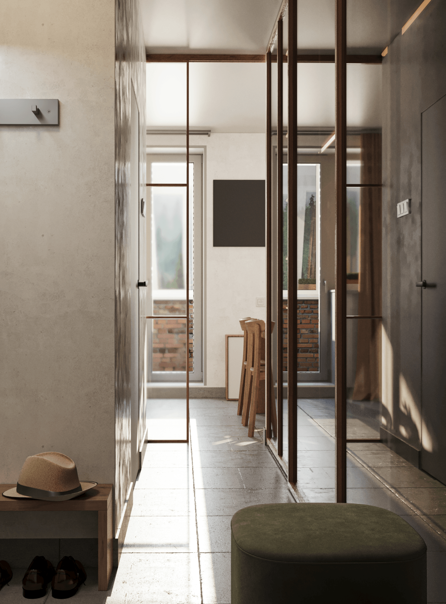 37㎡浅色公寓设计项目丨Секач Святослав-9