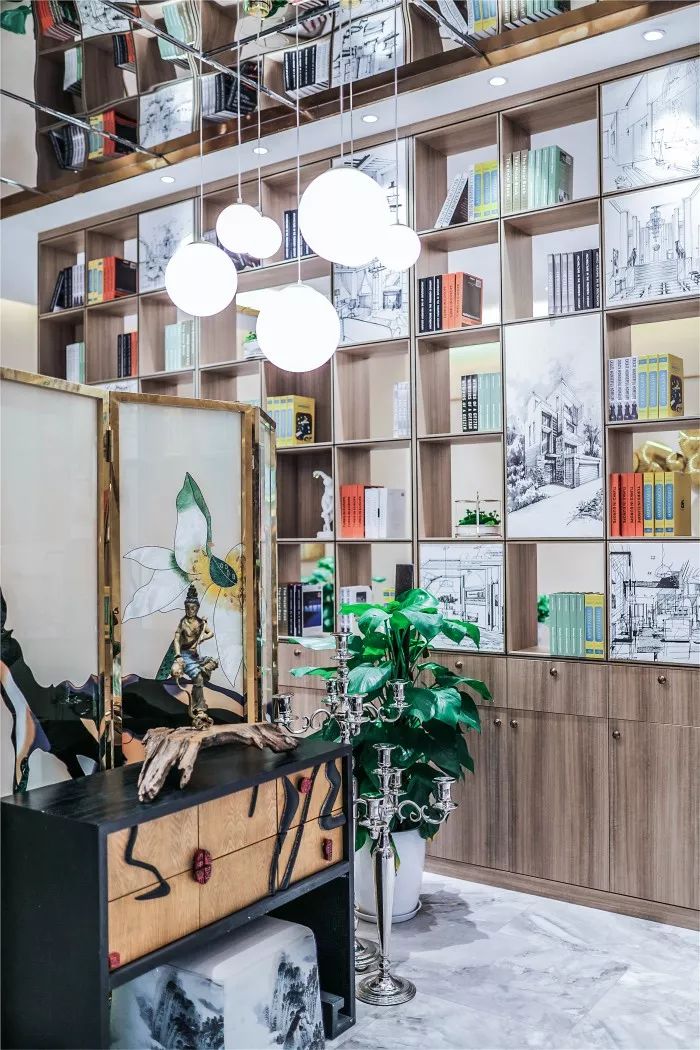 重庆兄弟装饰茶园红星店，现代轻奢风格的空间艺术-1