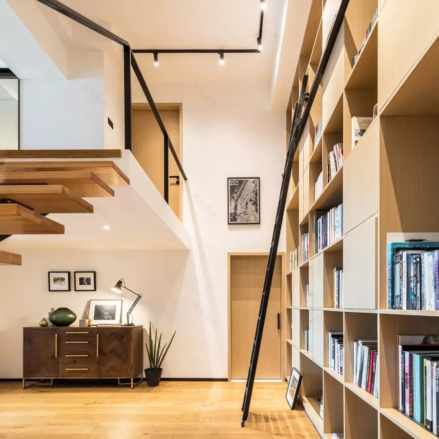 杭州复式大挑空的住宅-6