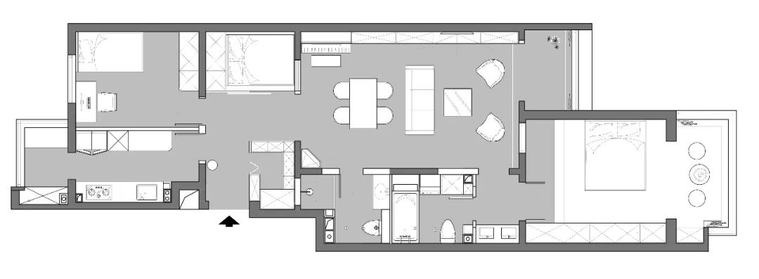 一个户型，四种不同设计思路 ①-49