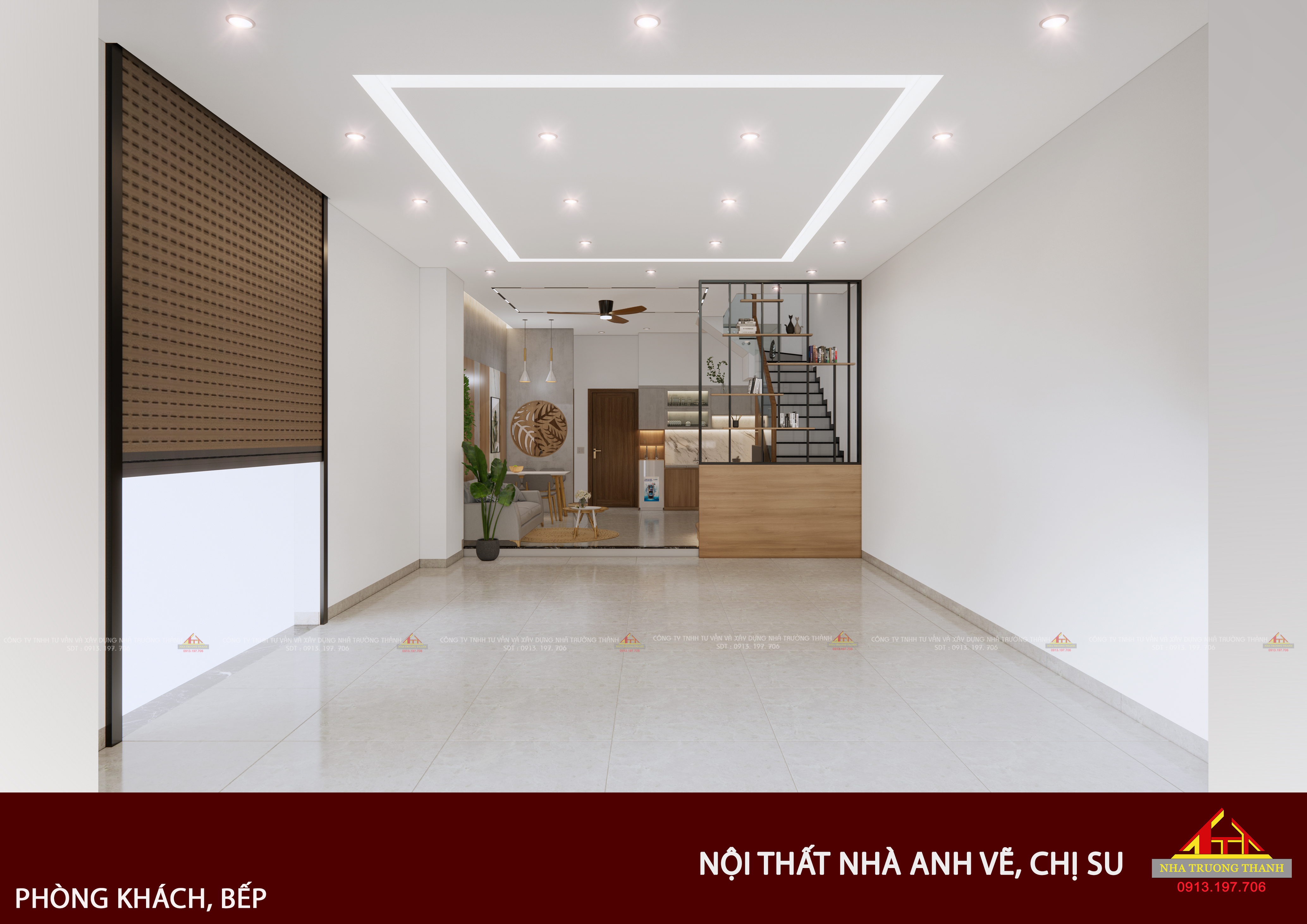 Nội thất, Ngoại thất nhà anh Vẽ ( Đà Nẵng )-2