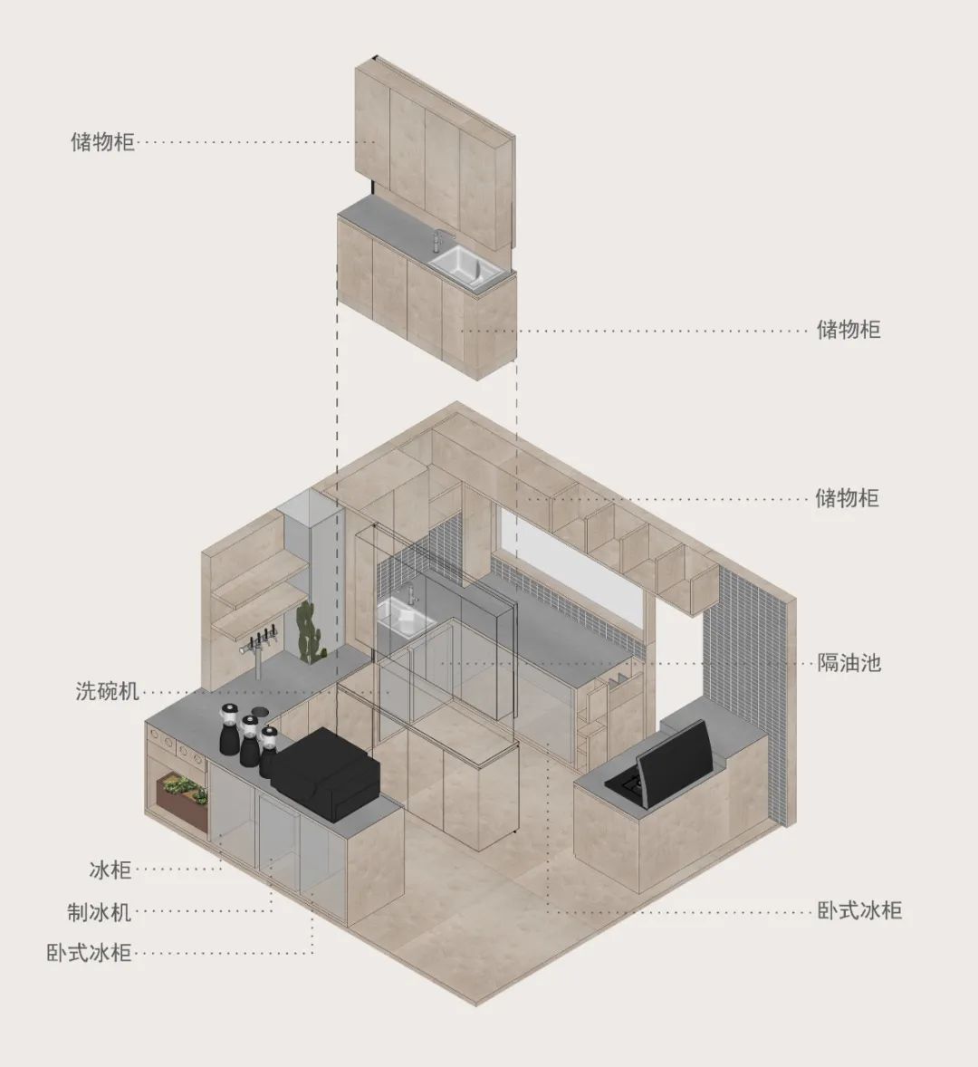 杭州运河万科两条人食志丨中国杭州丨舍近空间设计事务所-30