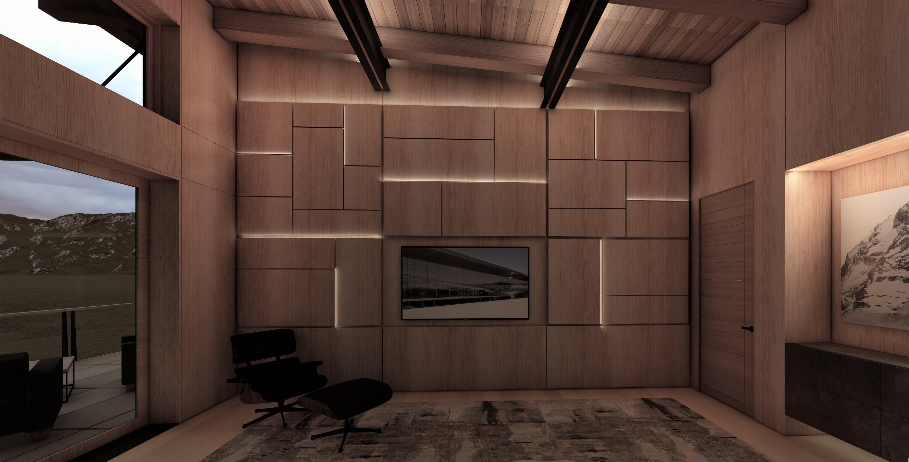 朗斯峰静修处丨Kelly and Stone Architects-17