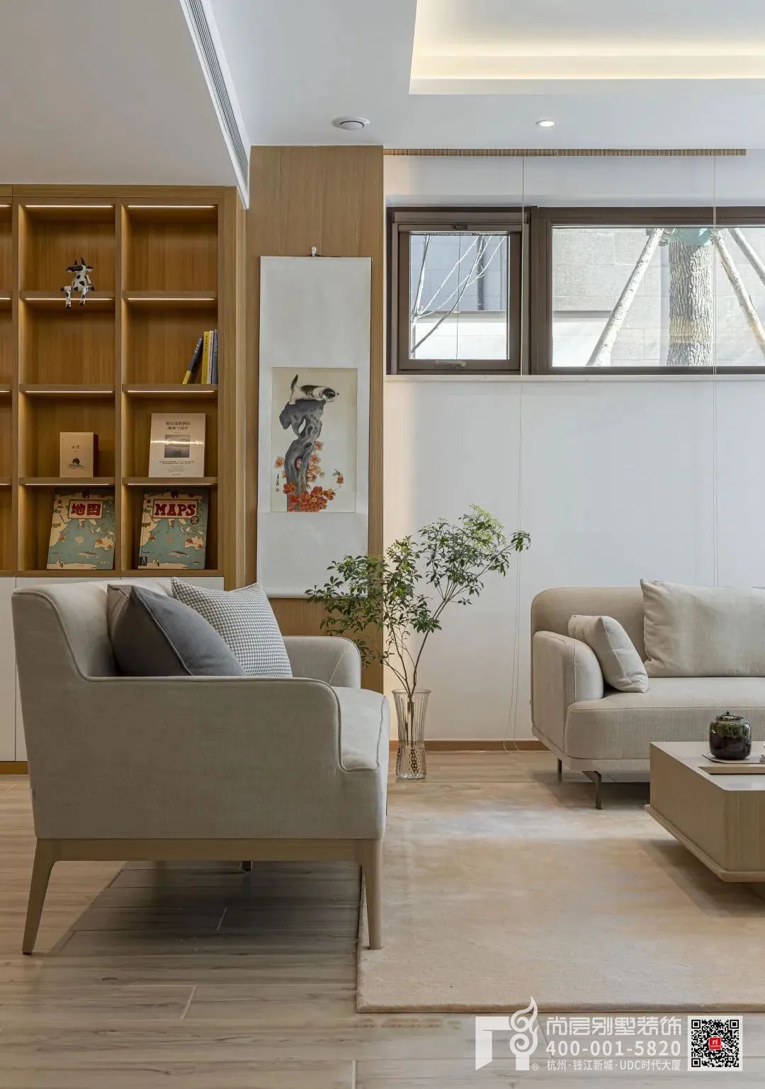 现代别墅设计丨杭州尚层装饰-15