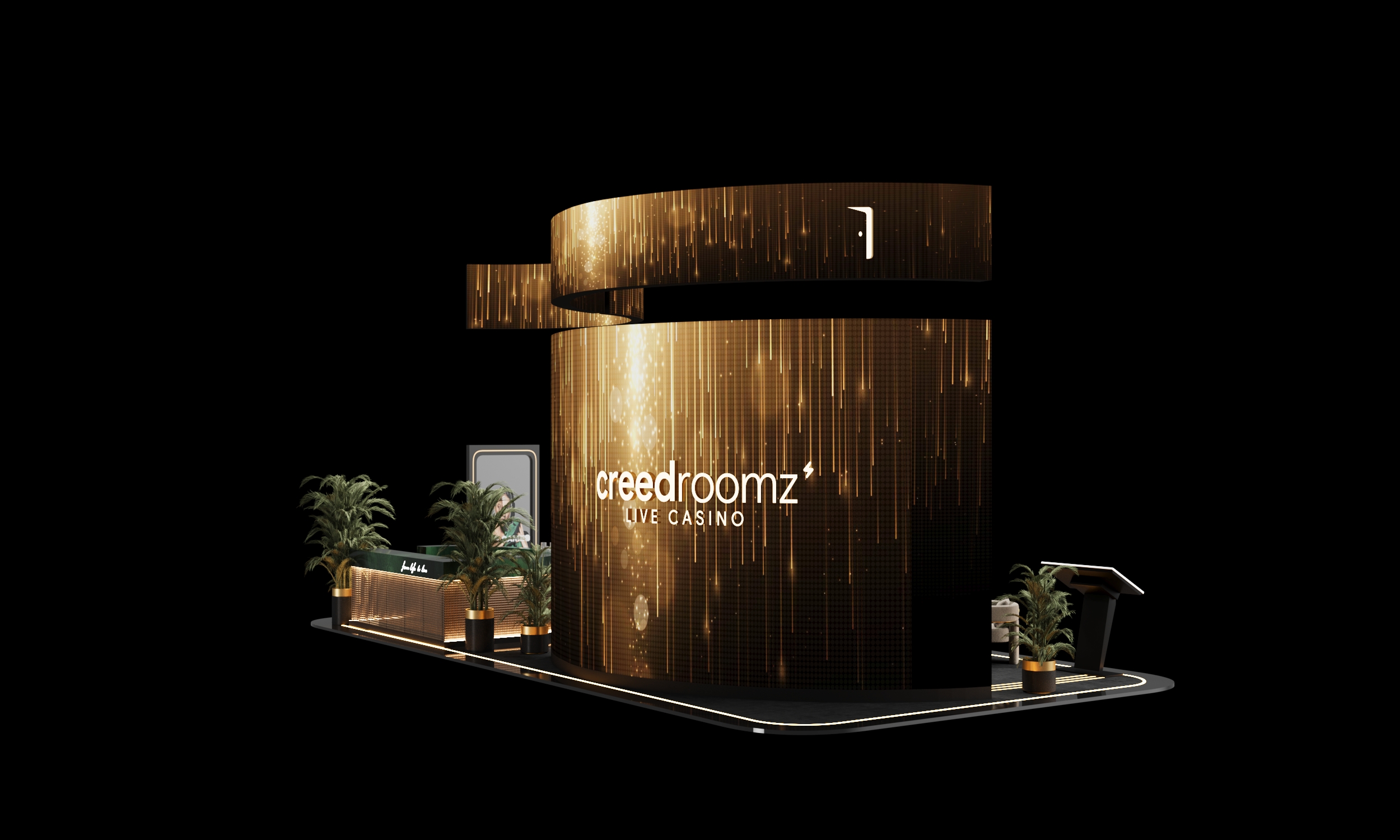 IGB Expo stand design for Creed Roomz (Soft Construct)-4