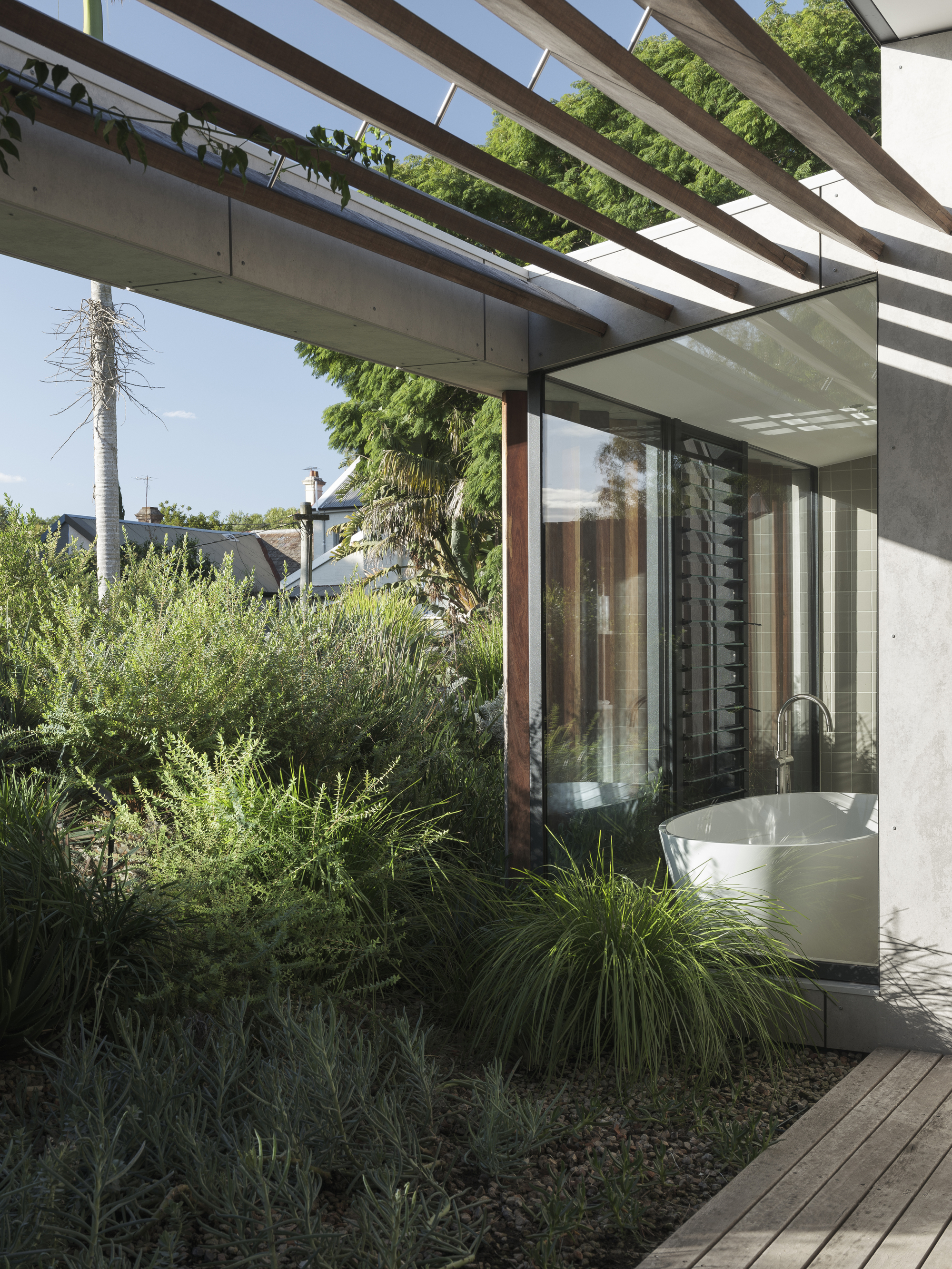 隐蔽花园住宅丨澳大利亚悉尼丨Sam Crawford Architects-37