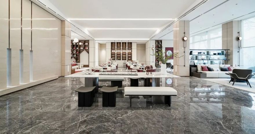 临沂中南君启销售中心与样板间丨中国临沂丨元禾大千(软装),金丰环球装饰工程(天津)有限公司(硬装)-12