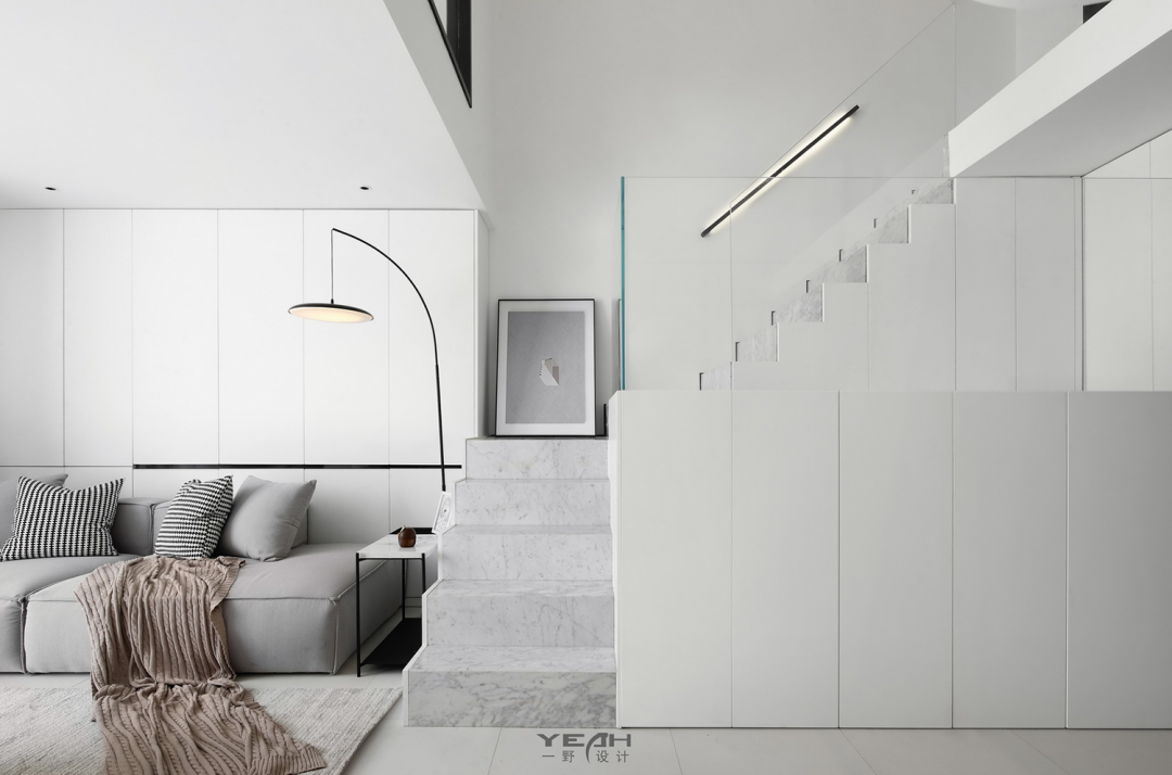 幸福广场「极·白」空间设计-23