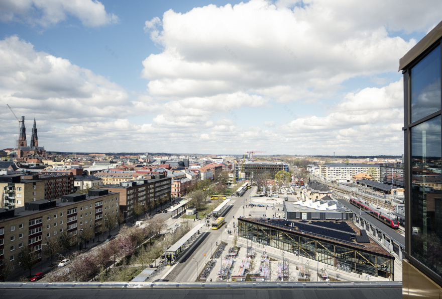 瑞典乌普萨拉中央车站自行车库丨Cecilia Öberg-20