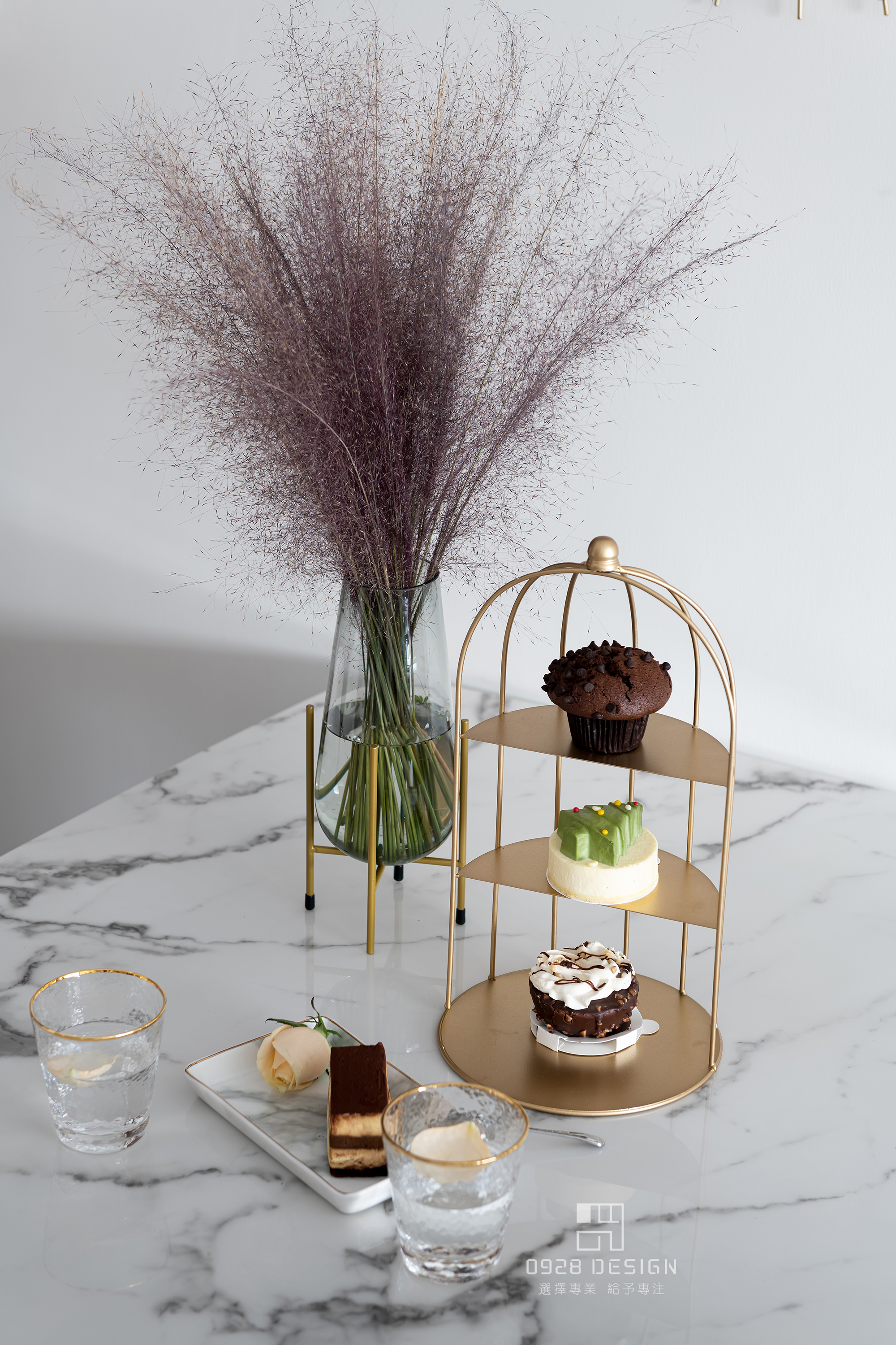 玖龙玺花园的后现代混搭家居设计-29