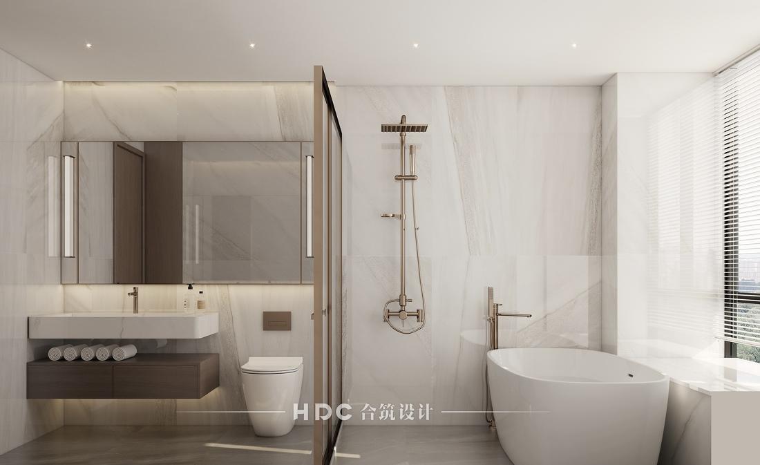 现代极简主义 · 翡翠绿洲室内设计-14