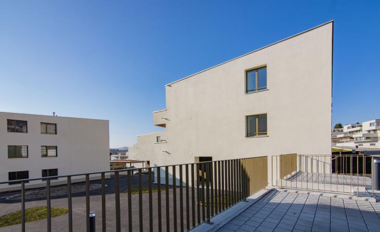 带有 8 套多户住宅的新建筑上层建筑丨瑞士丨RP Architekten AG-1