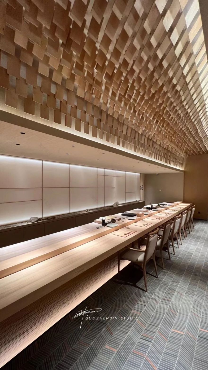 打造极致日式美学空间丨中国青岛丨国振斌工作室-53