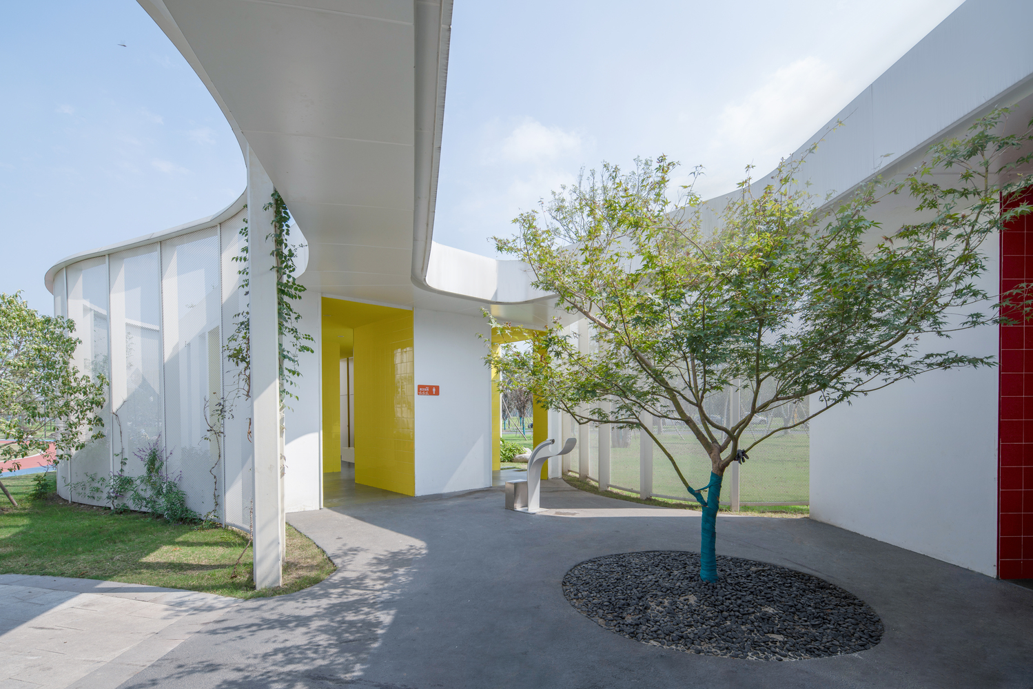 杭州临平体育公园休息驿站-22