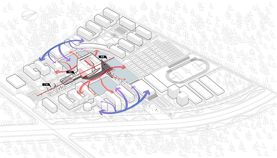 漯河食品职业学院图书信息综合楼消化知识的容器丨中国漯河丨华南理工大学建筑设计研究院有限公司-24
