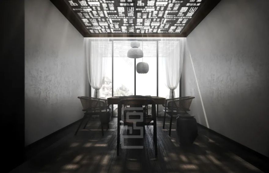 《九盏|| 冬饮》 | 九重天包间设计,古韵诗意与现代审美融合-57