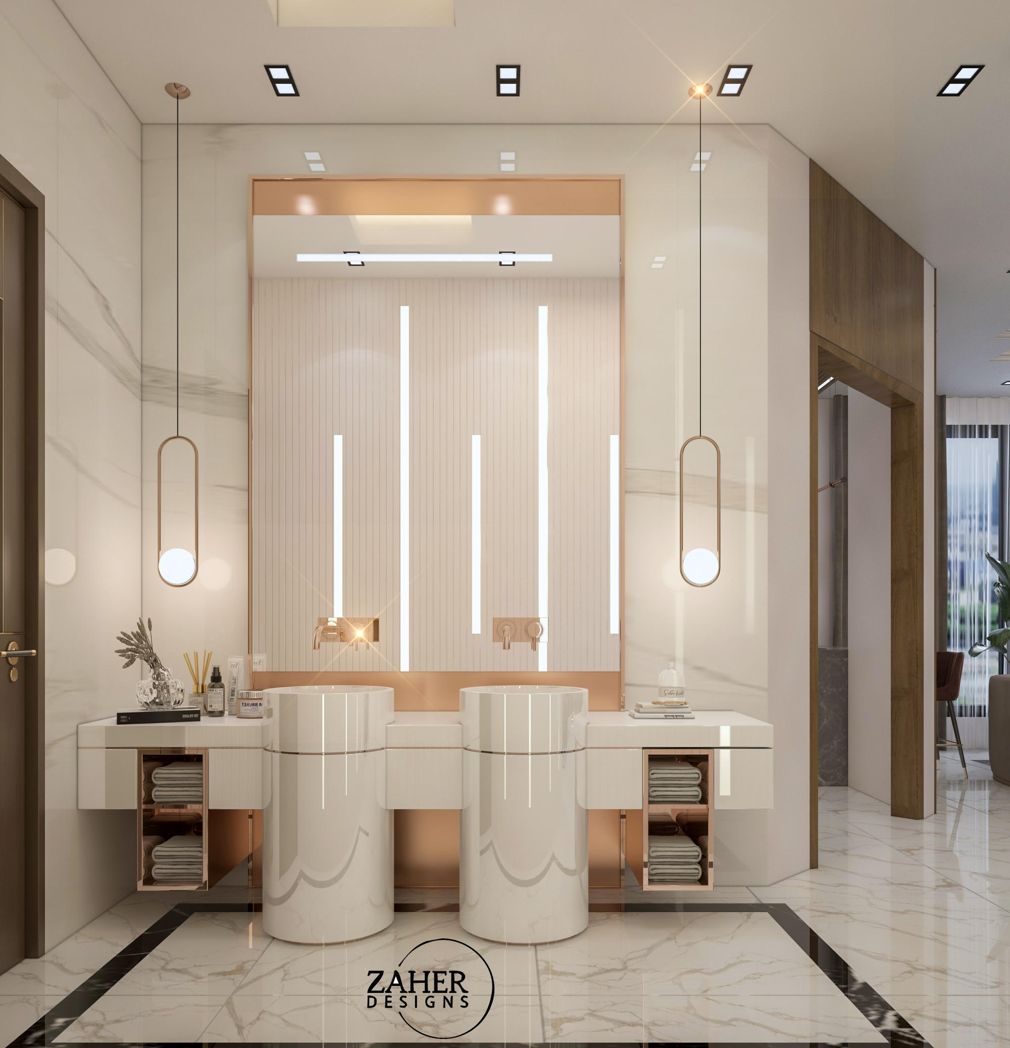 豪华别墅接待处丨沙特阿拉伯-13