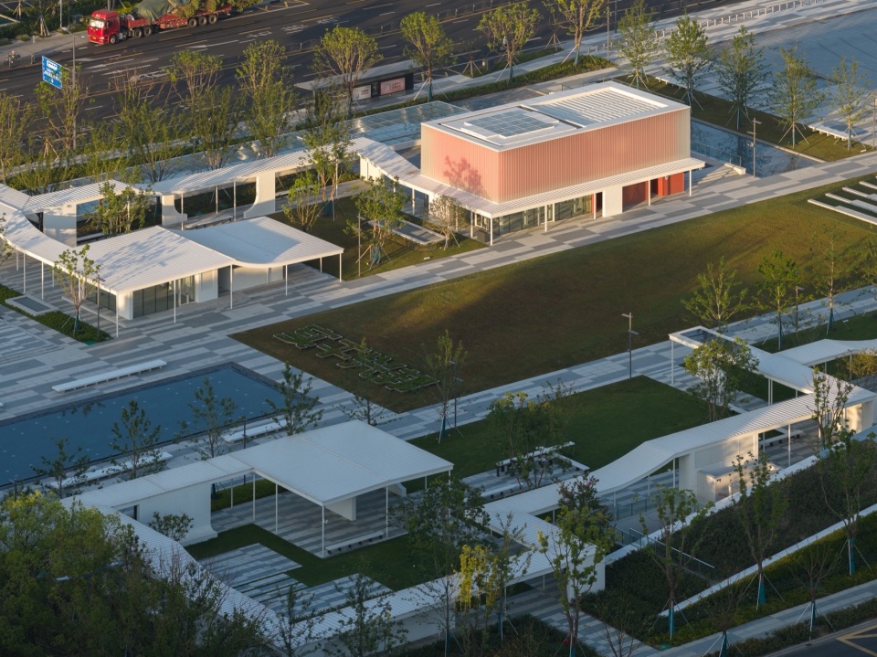 昆山城市广场地上景观建筑丨中国江苏丨大舟建筑-14