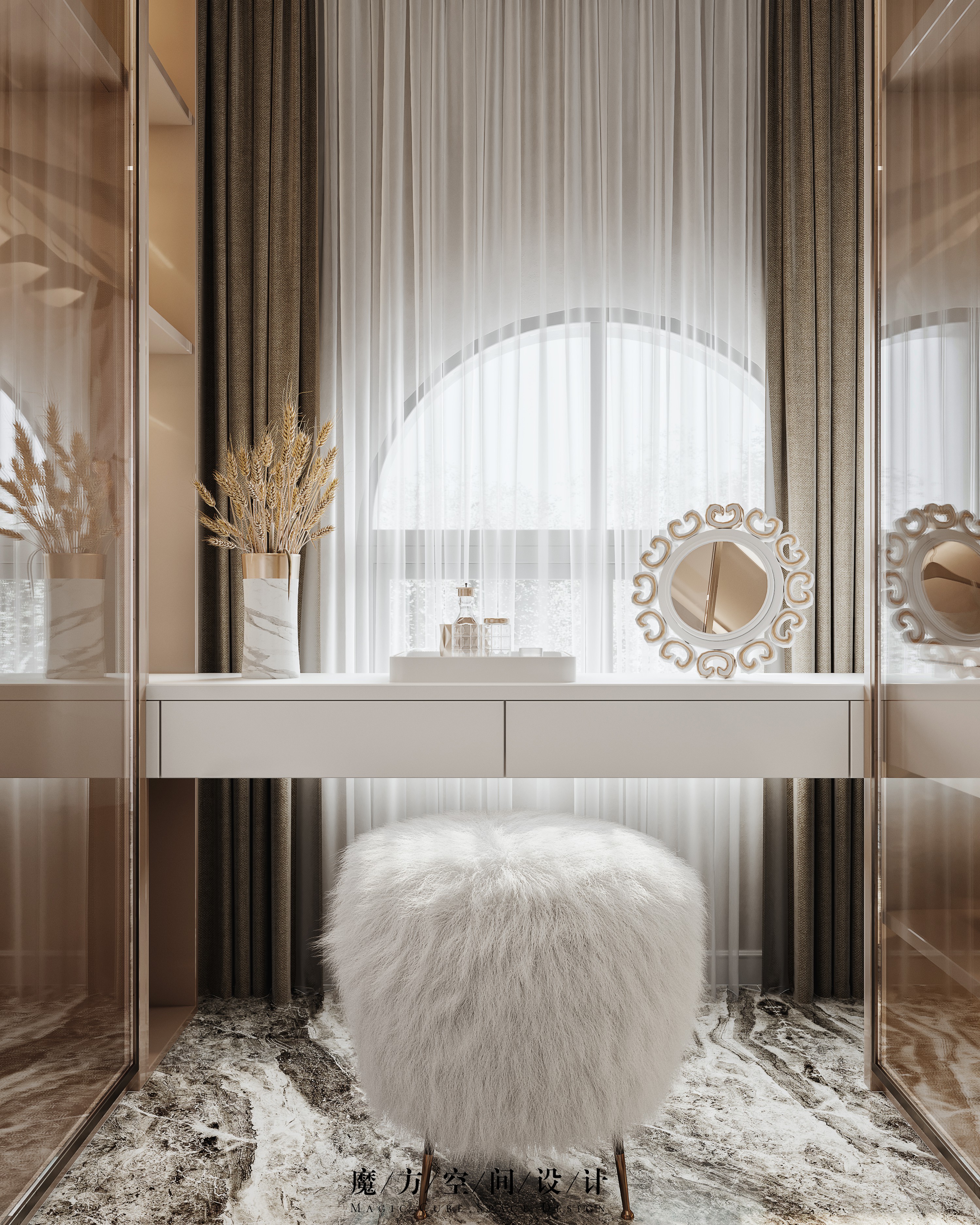 大连北京公园别墅设计丨中国大连丨魔方空间设计-28