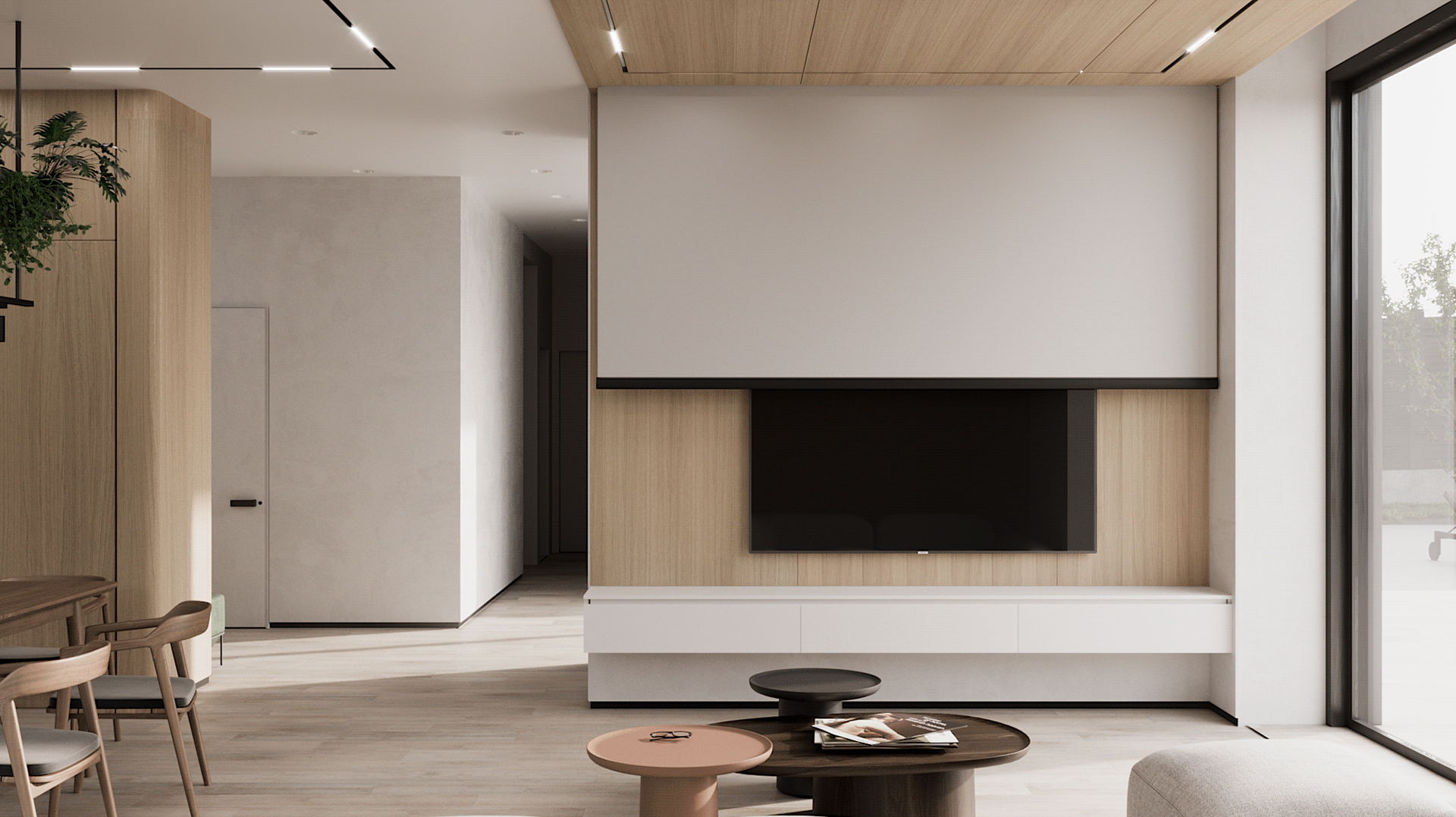 165㎡原木与灰色 打造出超精致的住宅-4