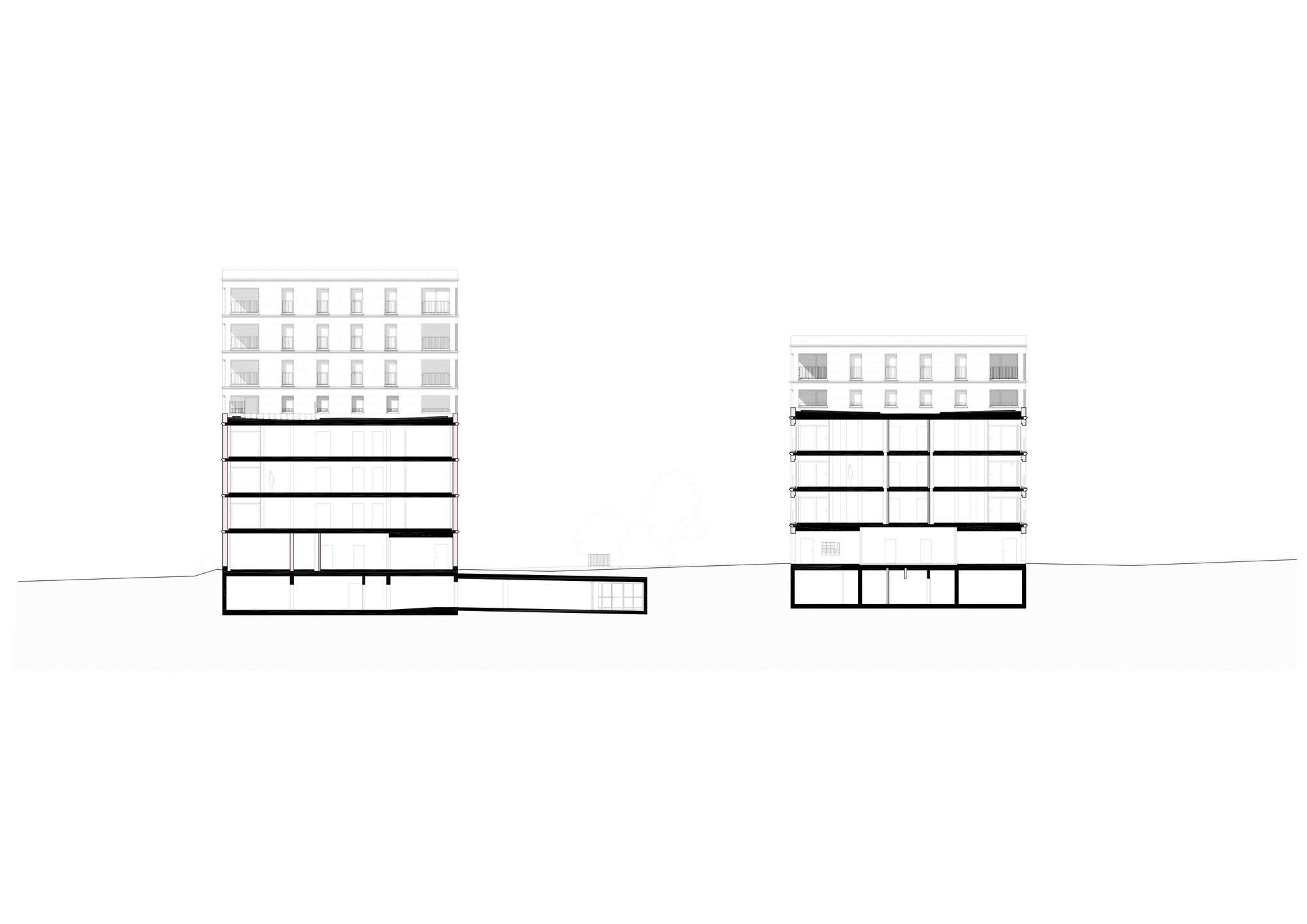 坚固石材住宅区丨瑞士丨Atelier Archiplein-31