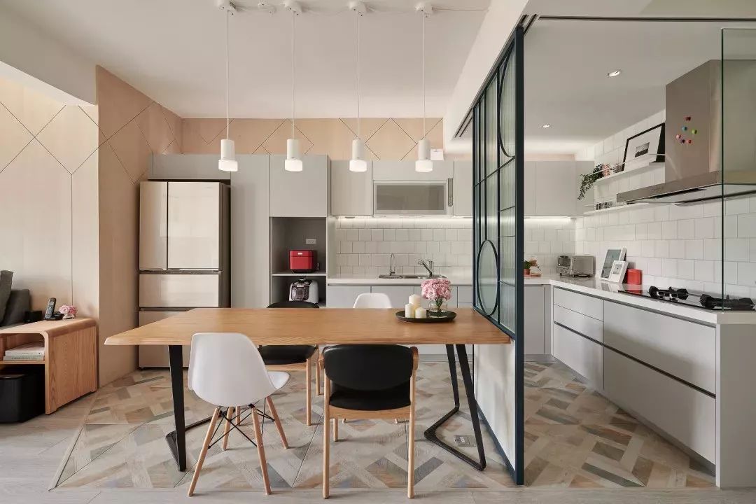 80m²现代简约小户型，打造通透餐厨卫空间-17