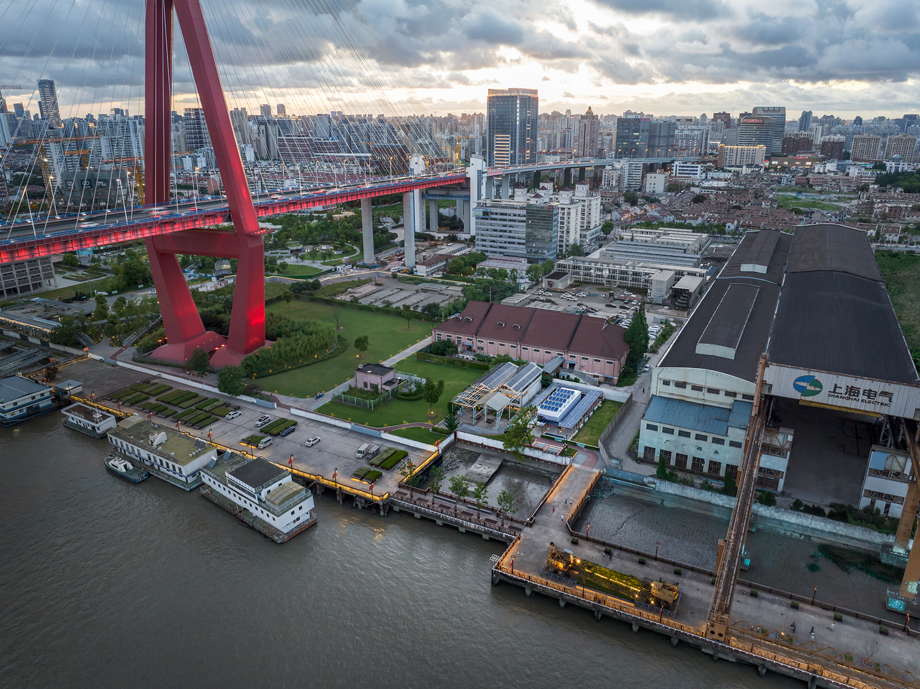 上海黄浦江杨浦大桥水质自动监测站改造工程丨中国上海丨同济麟和建筑工作室-23