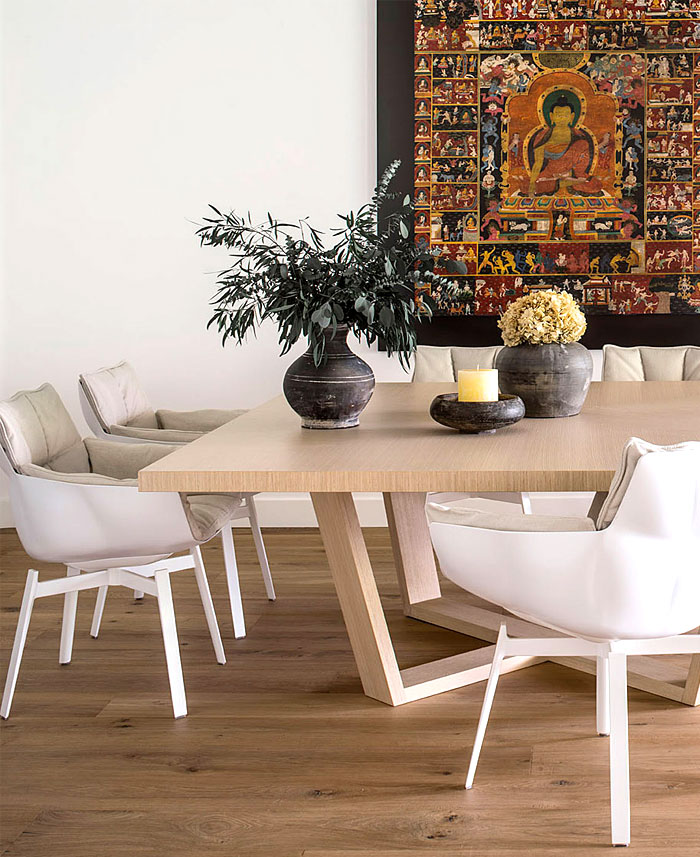 巴塞罗那：自然美景与现代艺术相连的独立住宅-4