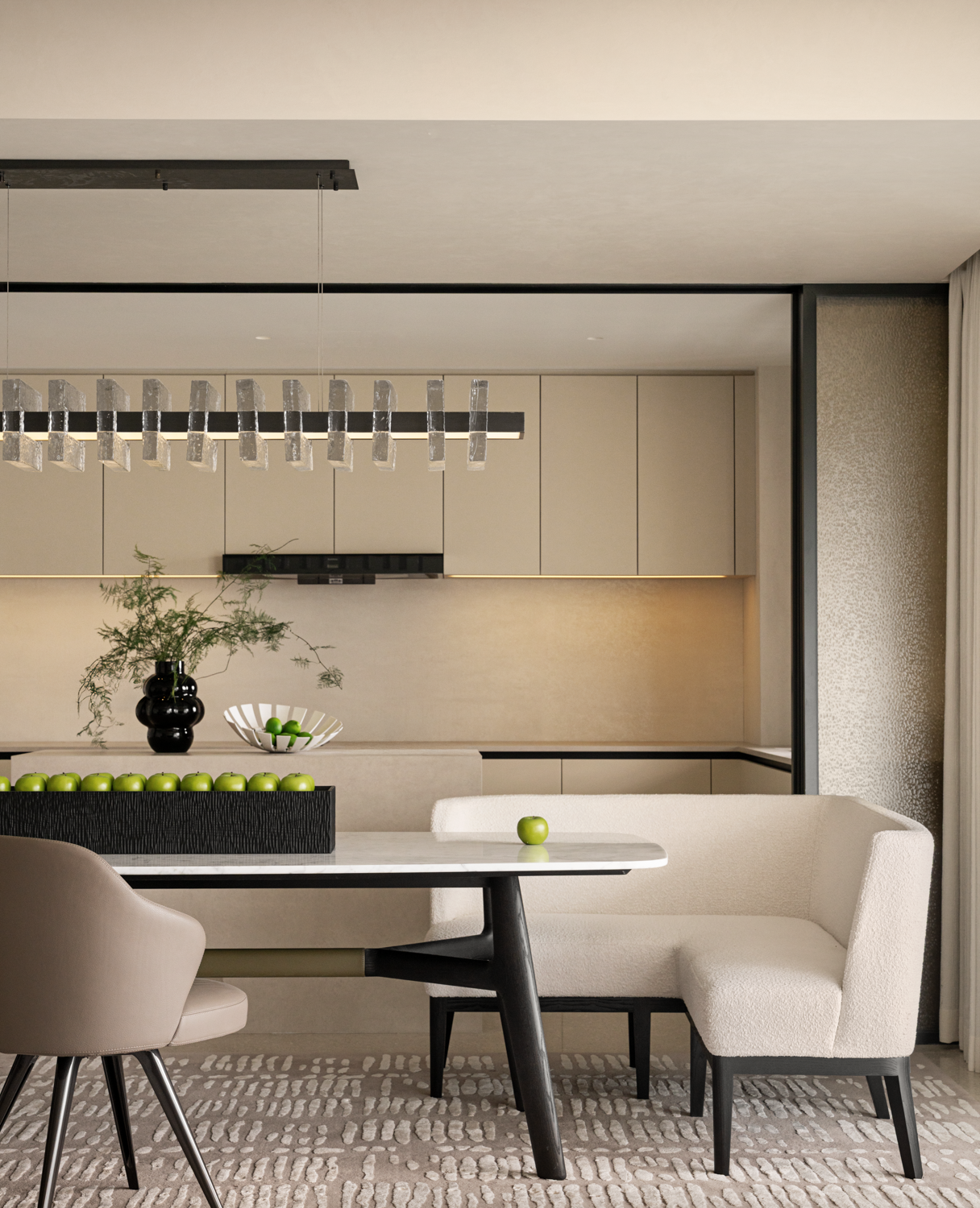 深鐵前海國際樞紐中心T2公寓項目325戶型丨中国深圳丨CCD鄭中設計,CCD · WOWU無物藝術顧問-22