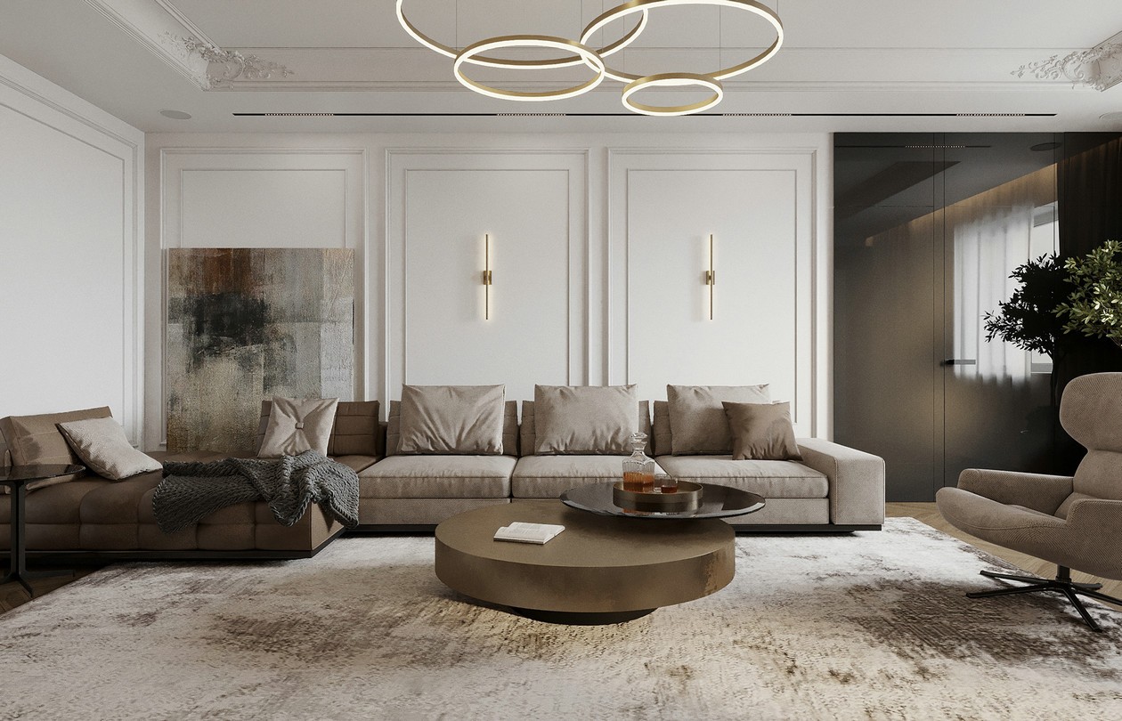 高级色系住宅设计 既时尚又有设计感！-3