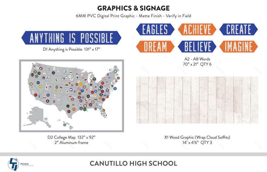 Environmental Graphic Design: Canutillo High School-4