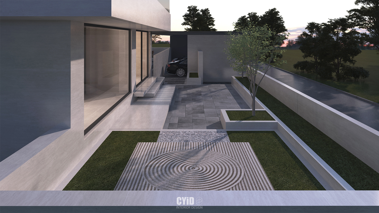 辰佑设计│现代别墅曲线美学与结构美-40