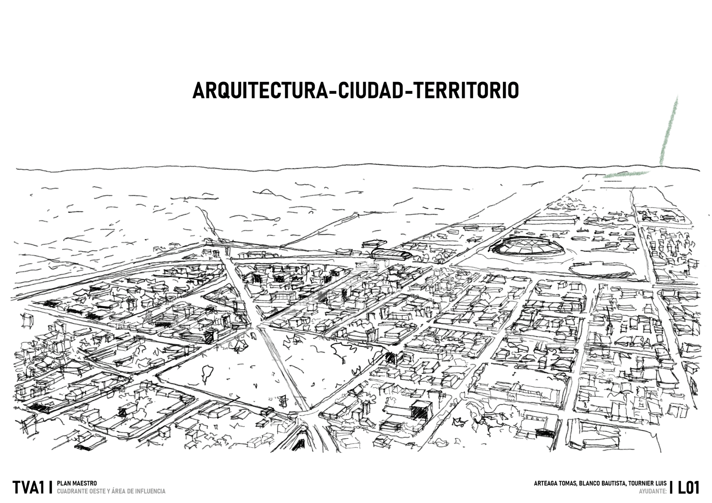 Plan Maestro para el Cuadrante Oeste 城市规划-5